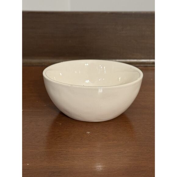 Rae Dunn Salt & Pepper dish cellars White Farmhouse Cottage Bowls - Picture 6 of 11